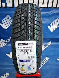 155/70R13 Point S 4Seasons 2 75T