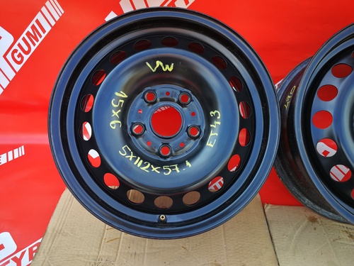 VW / Skoda acélfelni R15X6J, 5X112X57.1, ET43 SRD155801