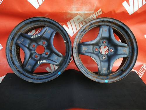 Opel Karl acélfelni R15X6J, 4X100X56.6, ET50.   GM2150199 (777)