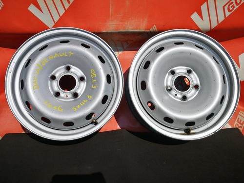 Dacia Duster acélfelni R16X6J, 5X114.3X66.1, ET50 (403006329R)
