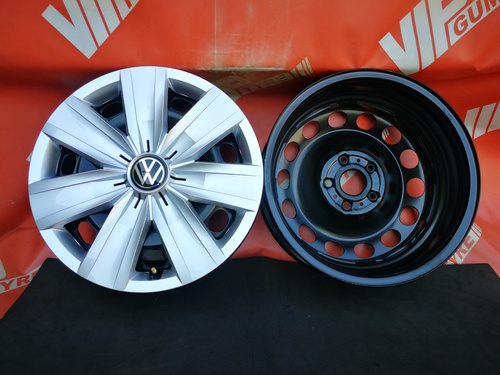 Volkswagen T-Roc új acélfelni R16X6J, 5X112X57.1, ET43  5Q060102