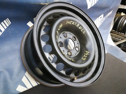 Mercedes E acélfelni 16X7.5J, 5X112X66.6. ET41  KFZ9825